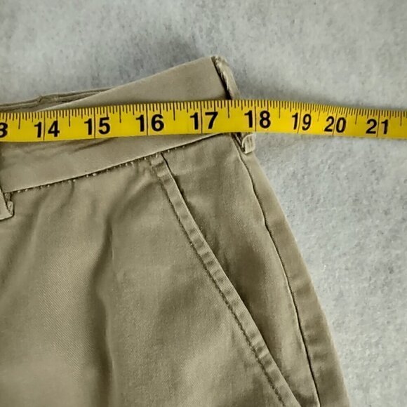 Izod Saltwater Stretch Men's Cotton Spandex Tan 4 Pocket Shorts Size 34 - Picture 8 of 13
